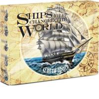 Image 1 for 2012 Tuvalu Coloured 1oz Silver Proof Ships That Changed the World - Cutty Shark 