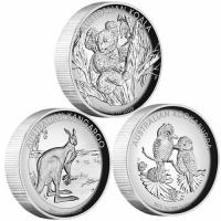 Image 2 for 2013 Australian High Relief Silver Proof Three Coin Collection