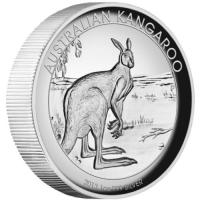 Image 2 for 2013 1oz Silver Kangaroo High Relief Coin