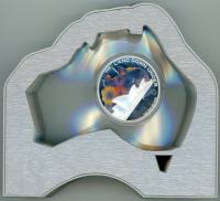 Image 2 for 2013 The Land Down Under 1oz Coloured Silver Proof - Sydney Opera House