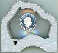 Image 3 for 2013 The Land Down Under 1oz Coloured Silver Proof - Culture Didgeridoo