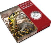 Image 1 for 2013 Australian 1oz Silver Proof Coin - Year of the Snake