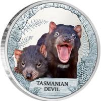 Image 2 for 2013 Tuvalu Endangered Series - Tasmanian Devil