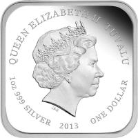 Image 3 for 2013 World Famous Squares Coloured Silver 4 Coin Set 