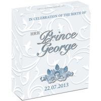 Image 1 for 2013 1oz Silver Proof Coin - Birth Of HRH Prince George