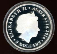 Image 4 for 2014 5oz Coloured Silver Proof Coin - Land Down Under Great Barrier Reef