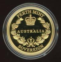 Image 2 for 2014 Australian Perth Mint Proof Gold Sovereign