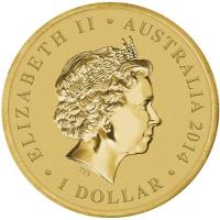 Image 3 for 2014 Australian Citizenship Uncirculated Dollar