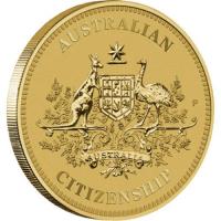 Image 2 for 2014 Australian Citizenship Uncirculated Dollar