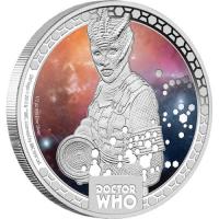 Image 1 for 2014 Doctor Who Monsters – Silurians Half oz Coloured Silver Proof Coin