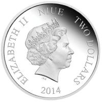 Image 4 for 2014 Nuie Limited Edition 1oz Coloured Silver Coin - 80th Anniversary of Donald Duck