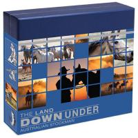 Image 1 for 2014 The Land Down Under 1oz Coloured Silver Proof - Australian Stockman