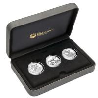 Image 4 for 2015 Australian High Relief Silver Proof Three Coin Collection