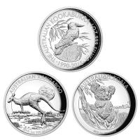 Image 2 for 2015 Australian High Relief Silver Proof Three Coin Collection