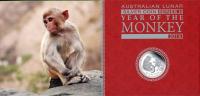 Image 1 for 2016 Australian Lunar Series II Year of the Monkey 3 Coin Proof Set