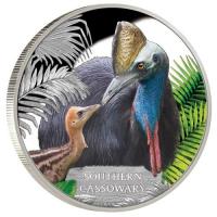 Image 2 for 2016 Tuvalu Endangered Series - Southern Cassowary