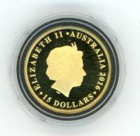 Image 2 for 2016 Australian Perth Mint Proof Gold Half Sovereign in Capsule only