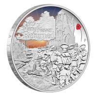 Image 3 for 2017 1oz Coloured Silver Proof - The Anzac Spirit 100th Anniversary