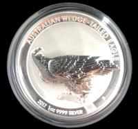 Image 2 for 2017 Australian 1oz Silver Wedge-Tailed Eagle High Relief