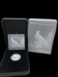 Image 1 for 2017 Australian 1oz Silver Wedge-Tailed Eagle High Relief