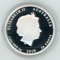 Image 3 for 2018 Australian Half oz Silver Proof - Year of the Dog