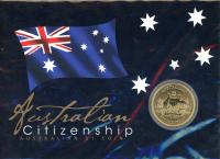 Image 1 for 2018 Australian $1 Coin - Australian Citizenship P Mintmark