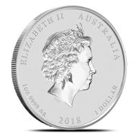 Image 3 for 2018 1oz Dragon and Phoenix Silver Proof Coin