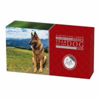 Image 1 for 2018 Australian Lunar Series II Year of the Dog 3 Coin Silver Proof Set