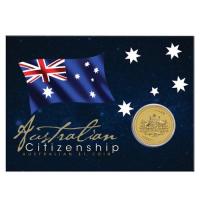 Image 1 for 2019 $1 Australian Citizenship Coin on Card