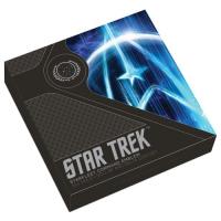 Image 3 for 2019 Star Trek Star Fleet Command Emblem 3oz Holey Dollar and Delta Coin Set