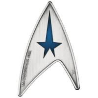 Image 5 for 2019 Star Trek Star Fleet Command Emblem 3oz Holey Dollar and Delta Coin Set
