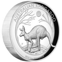Image 3 for 2019 Australian Kangaroo 1oz Silver Proof High Relief Coin