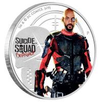Image 3 for 2019 Suicide Squad Deadshot 1oz Coloured Silver Proof Coin