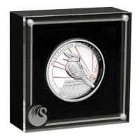 Image 3 for 2020 30th Anniversary Australian Kookaburra  5oz Silver Proof High Relief Gilded Coin