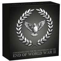Image 1 for 2020 1oz Silver Proof Coin - Commemorating 75th Anniversary of the End WWII