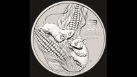 Image 2 for 2020 $30 Australian Lunar Year of the Mouse One Kilo Silver Bullion Coin in Capsule - Perth Mint