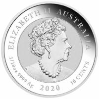 Image 3 for 2020 One Tenth oz Silver Coin in Card- End of World War II 75th Anniversary