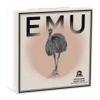 Image 1 for 2021 Australian Emu 1oz Coloured Silver Coin - Melbourne Money Expo ANDA Special