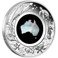 Image 2 for 2021 Great Southern Land 1oz Silver Proof Mother of Pearl Coin