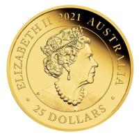 Image 2 for 2021 Australian Perth Mint Proof Gold Sovereign