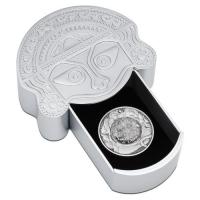 Image 2 for 2021 Tears of the Moon 2oz Silver Antiqued Coin