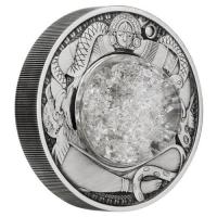 Image 3 for 2021 Tears of the Moon 2oz Silver Antiqued Coin