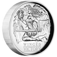 Image 1 for 2021 Winged Victory 1oz Silver Proof High Relief Coin