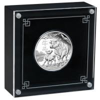 Image 4 for 2021 Australian Lunar Series III Year of the Ox 1oz Silver Proof Coin