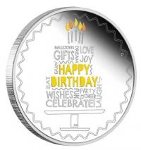 Image 3 for 2022 Happy Birthday 1oz Silver Coin