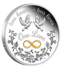 Image 2 for 2022 One Love 1oz Silver Proof Coin