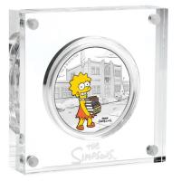 Image 1 for 2019 1oz Silver Proof Coin - The Simpsons Lisa