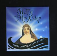 Image 1 for 2010 Australian Saint Mary Mackillop One Tenth oz Coloured Gold Proof Coin