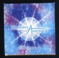 Image 1 for 2009 Treasures of Australia 1oz Silver Locket Coin - Diamonds
