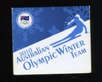 Image 1 for 2010 Australian Olympic Winter Team 1oz Coloured Silver Proof
